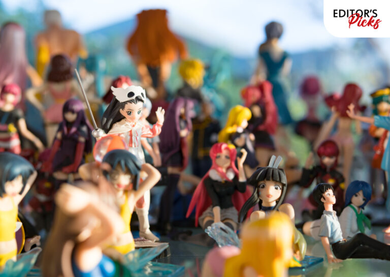 coleccion de figuras de anime variadas