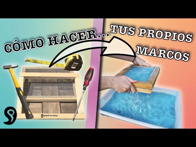 Cómo Hacer un Marco Casero para Elaborar Hojas Recicladas Fácilmente 4 Cómo Hacer un Marco Casero para Elaborar Hojas Recicladas Fácilmente