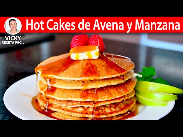 Cómo preparar hot cakes de avena y manzana fáciles y saludables 8 Cómo preparar hot cakes de avena y manzana fáciles y saludables